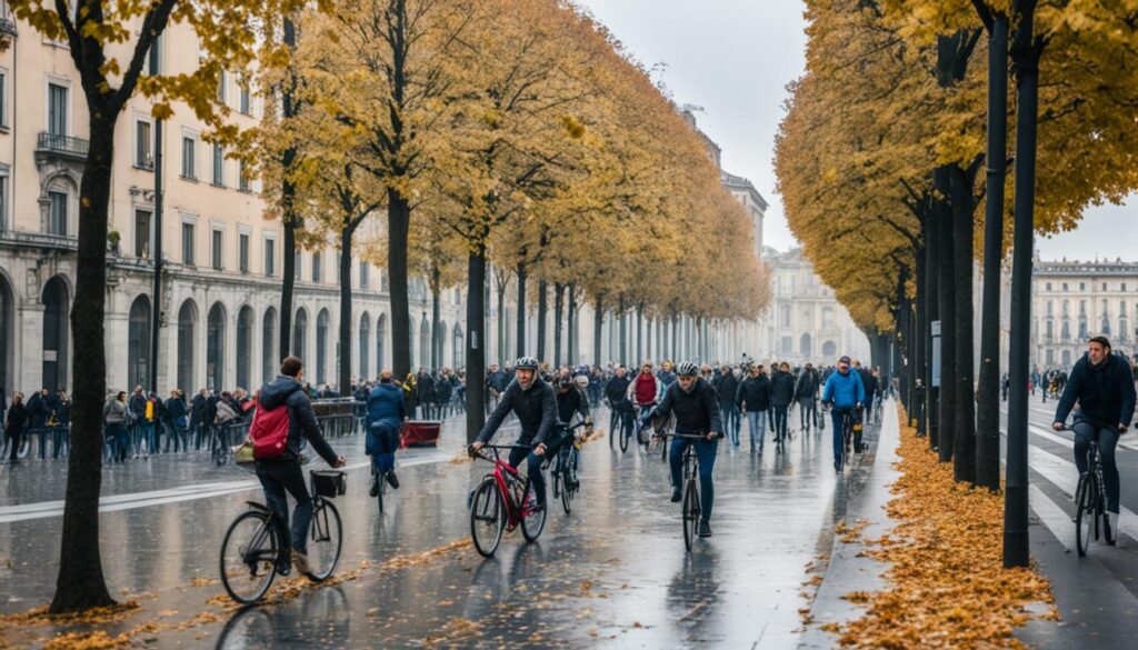 getting around Turin in November